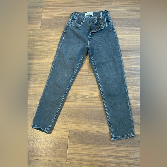 Everlane The Curvy 90s Cheeky Ankle Jeans Women’s 24 High Rise Denim Dark Wash - Picture 2 of 8